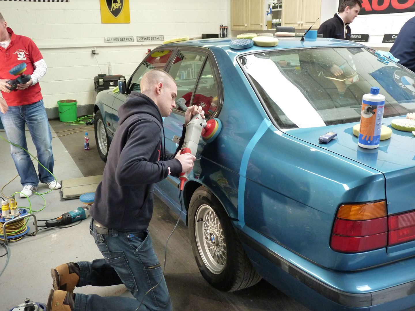 Scottish Beginners Machine polishing class March Detailing World Forum